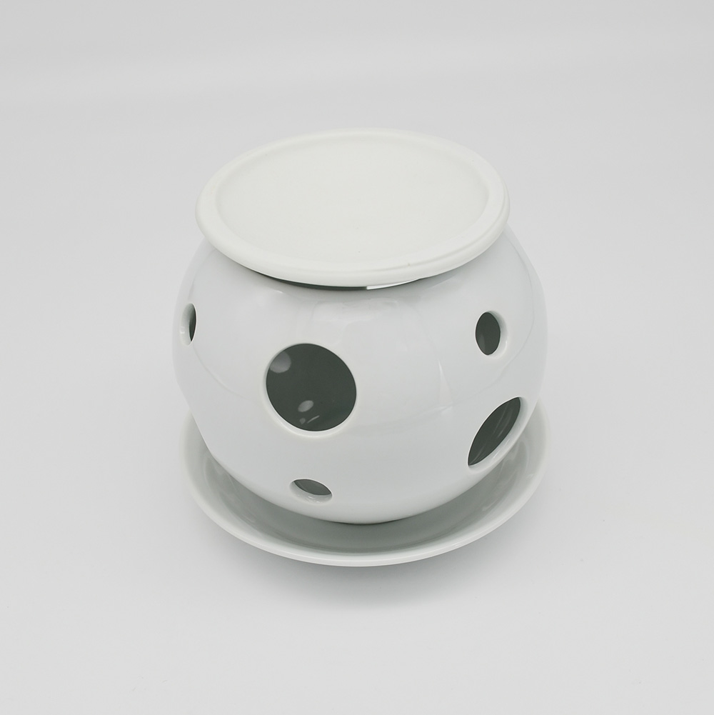 ホワイト茶香炉（アロマ） | 肥前吉田焼直販ショップ